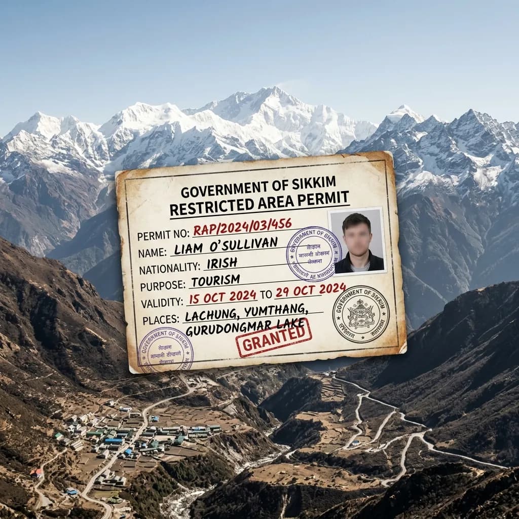 Sikkim RAP Permit Complete Guide 2026 | Book Online Easily